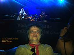 NEIL YOUNG & Crazy Horse & Bora Çetin, 15 Temmuz ( July ) 2014, Istanbul