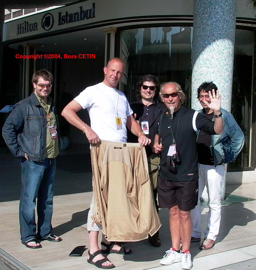Jonathan Noyce & Andy Giddings & Martin Barre & Bora Çetin, 30 Mayıs ( May ) 2004