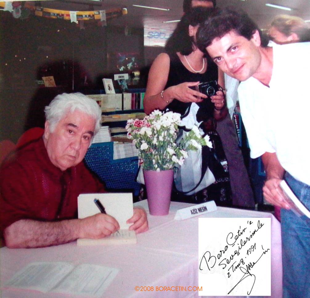 Aziz Nesin & Bora Çetin, 02 Temmuz ( July ) 1991