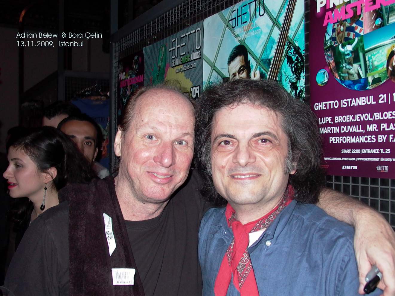 Adrian Belew & Bora Çetin, 13 Kasım ( November ) 2009