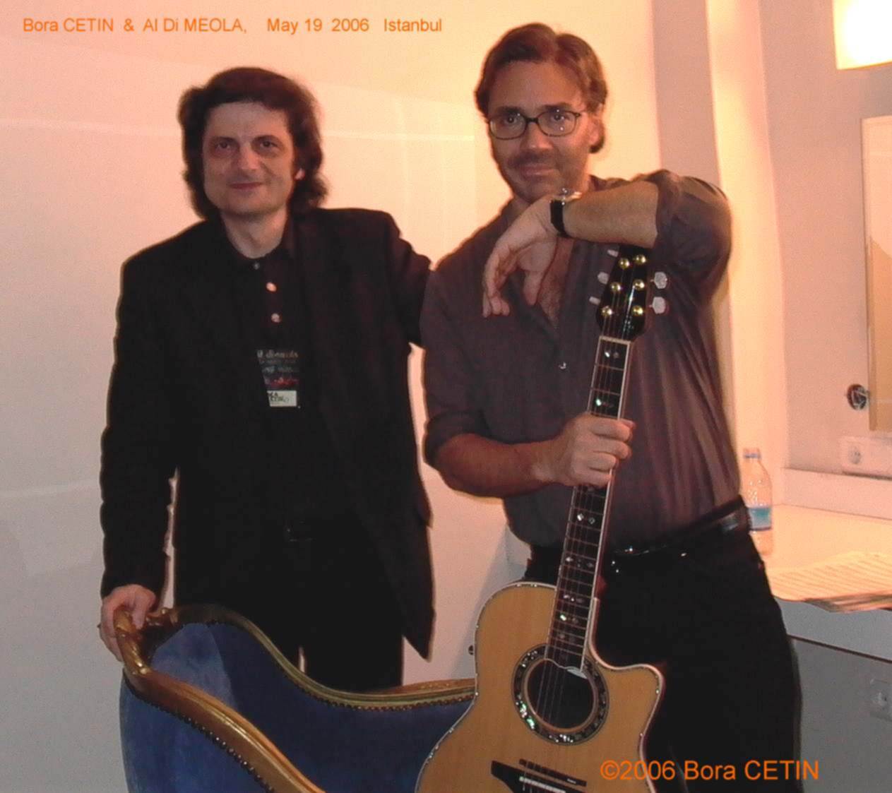 Al Di Meola & Bora Çetin, 19 Mayıs ( May ) 2006