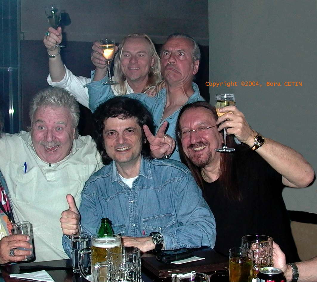 Lee Kerslake & Bernie Shaw & Phil Lanzon & Mick Box & Bora Çetin, 21 Mayıs ( May ) 2004