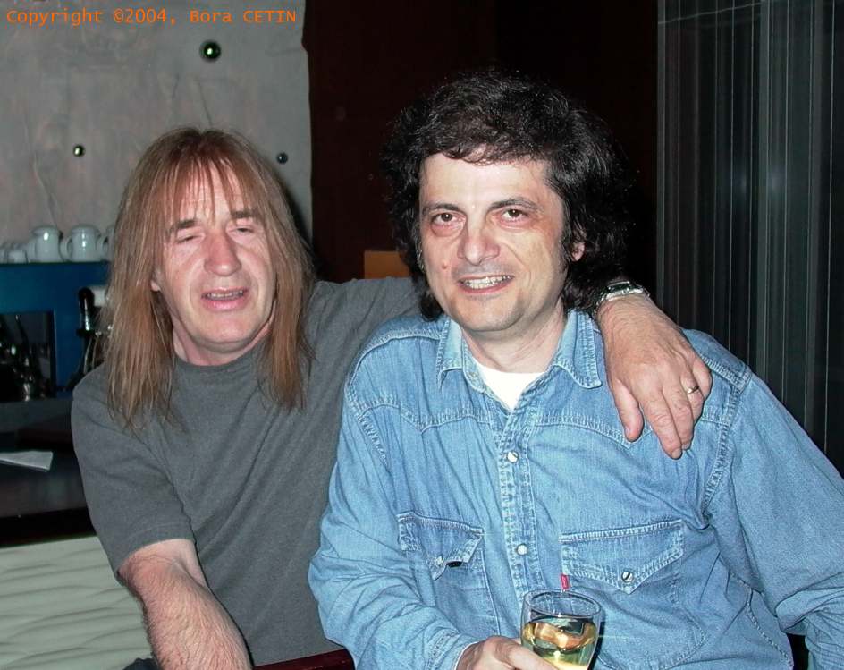 Trevor Bolder & Bora Çetin, 21 Mayıs ( May ) 2004