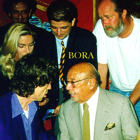 Mick Jagger & Ahmet Ertegün & Bora Çetin, 19 Eylül ( September ) 1998