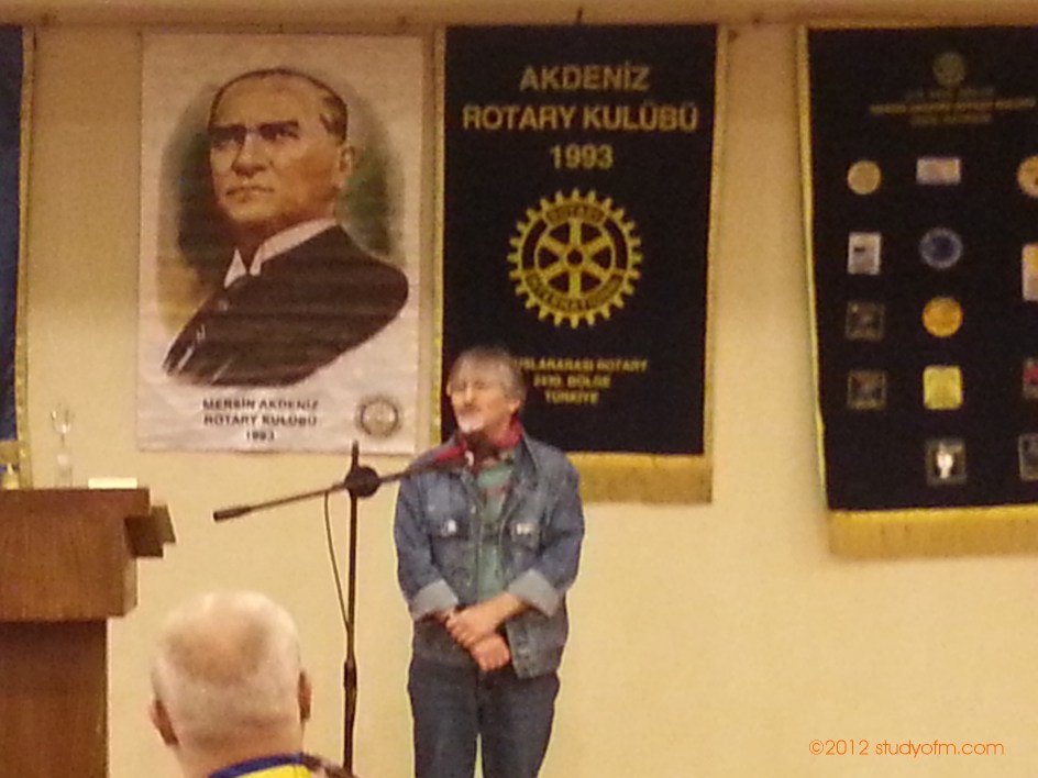 2012, Mersin Akdeniz Rotary Klübü Ödül Töreni - Mersin