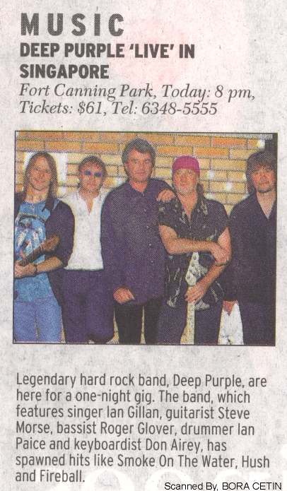 DEEP PURPLE News