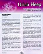 Uriah Heep, Rock Legend ...... Article Of Bora CETIN
