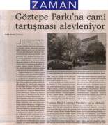 Basında Goztepe Parkı